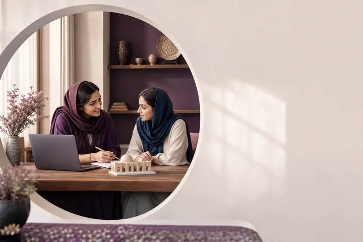 جلسه خصوصی آموزش میان مدرس و هنرجوی ایرانی